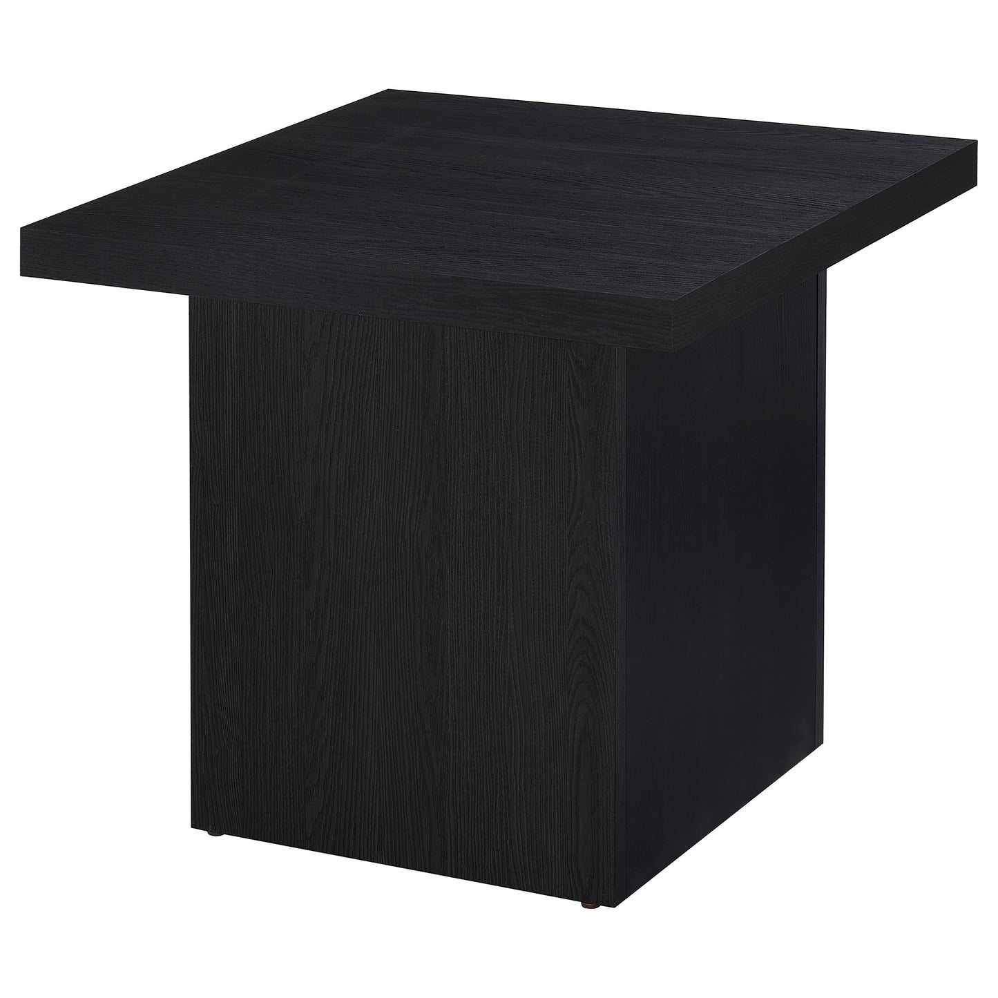 zayan 2-piece rectangular coffee and end table set black