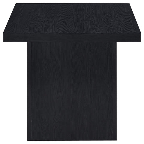 Zayan 3-piece Rectangular Coffee and End Table Set Black