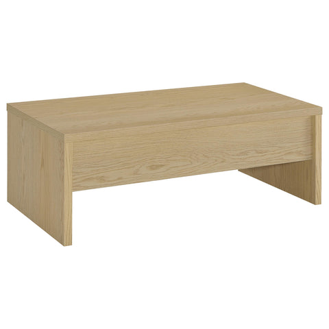 Lawson 2-piece Lift Top Cocktail Coffee Table Set Light Oak