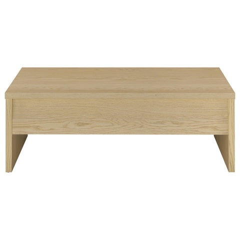 Lawson 2-piece Lift Top Cocktail Coffee Table Set Light Oak