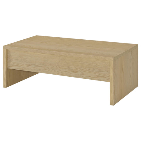 Lawson 3-piece Lift Top Cocktail Coffee Table Set Light Oak