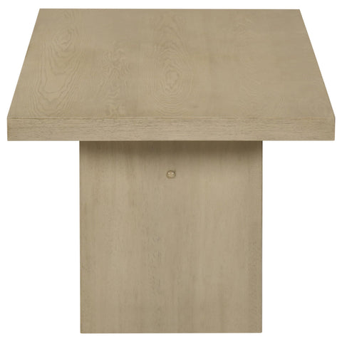 Hogan 47-Inch Rectangular Cocktail Coffee Table Natural Oak