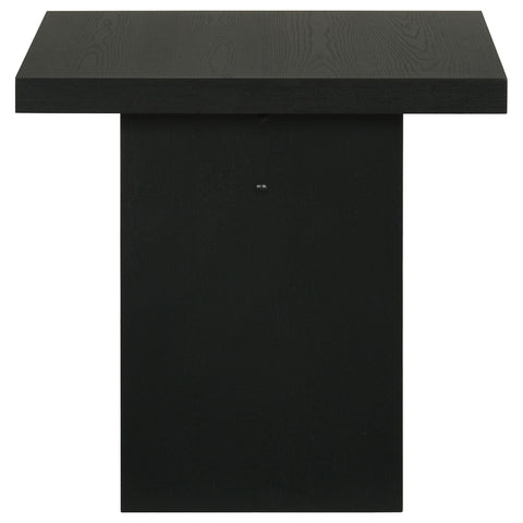 Hogan Square Occasional Side End Table Black