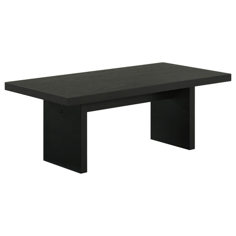 Hogan 2-piece Coffee and End Table Set Black