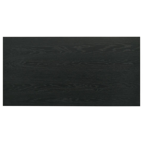 Hogan 47-Inch Rectangular Cocktail Coffee Table Black