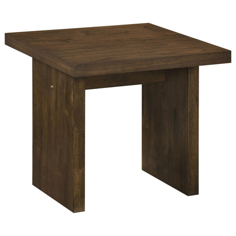 Hogan 2-piece Coffee and End Table Set Walnut