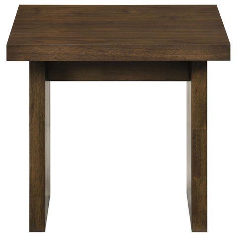 Hogan 2-piece Coffee and End Table Set Walnut
