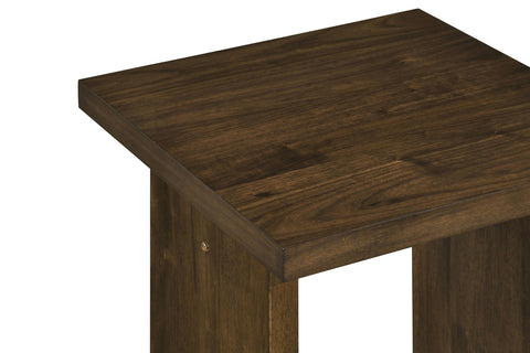 Hogan 3-piece Coffee and End Table Set Walnut