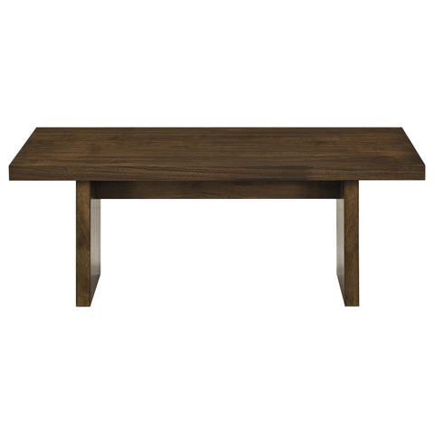 Hogan 47-Inch Rectangular Cocktail Coffee Table Walnut