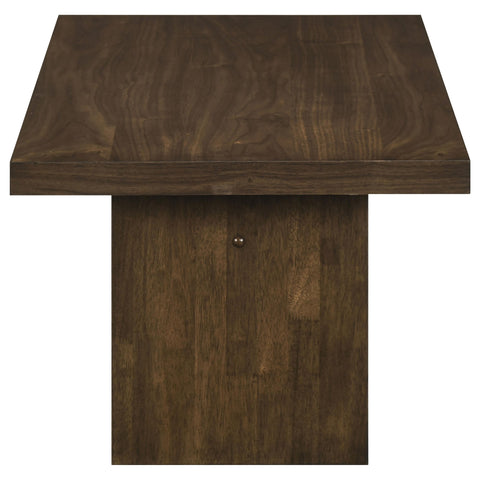 Hogan 47-Inch Rectangular Cocktail Coffee Table Walnut