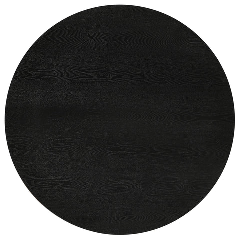 Harkes Contemporary Round Coffee Table in Black