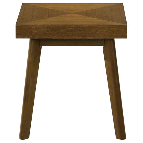 Ellington 3-piece Square Coffee and End Table Set Walnut