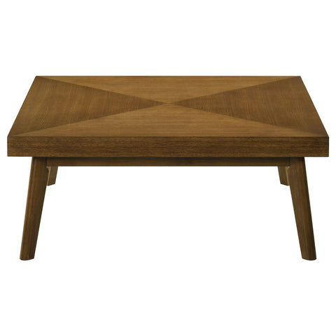 Ellington 3-piece Square Coffee and End Table Set Walnut