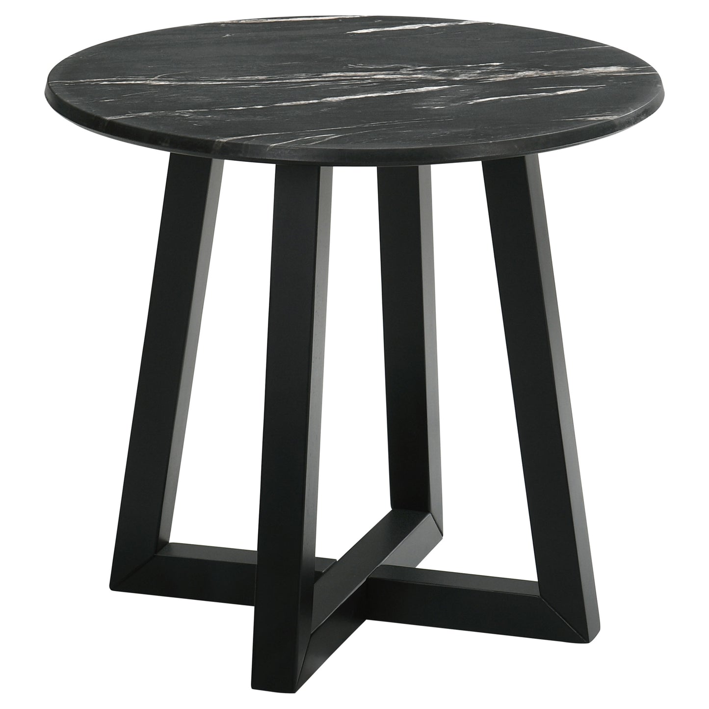 cosmo 2-piece smarttop coffee and end table set black