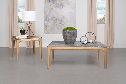 Oswego 2-piece SmartTop Coffee and End Table Set Grey