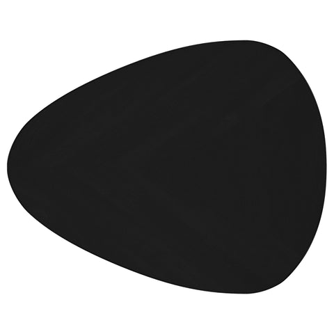 Elmbrook 2-piece Triangular Coffee and End Table Set Black