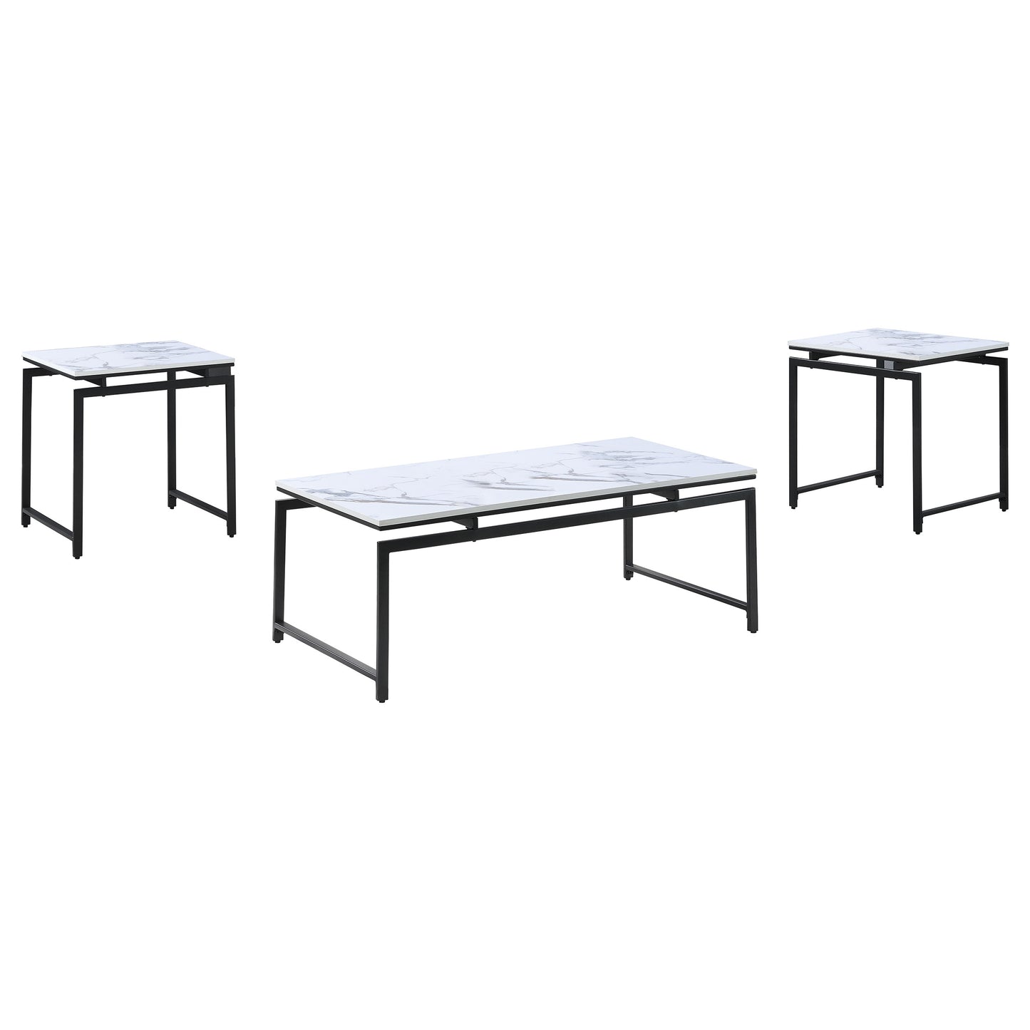 3 pc coffee table set