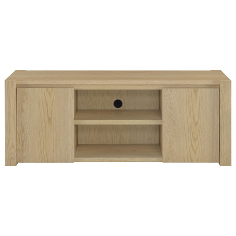 Blaire 3-piece Entertainment Center TV Stand Light Oak