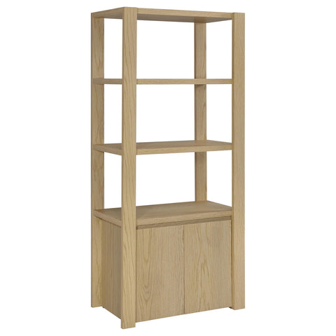Blaire 3-piece Entertainment Center TV Stand Light Oak