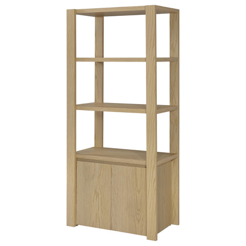Blaire 3-piece Entertainment Center TV Stand Light Oak