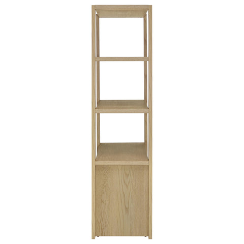 Blaire 3-piece Entertainment Center TV Stand Light Oak