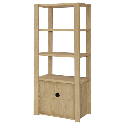 Blaire 3-piece Entertainment Center TV Stand Light Oak