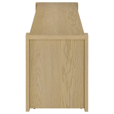 Blaire 60-inch 2-door TV Stand Media Console Light Oak
