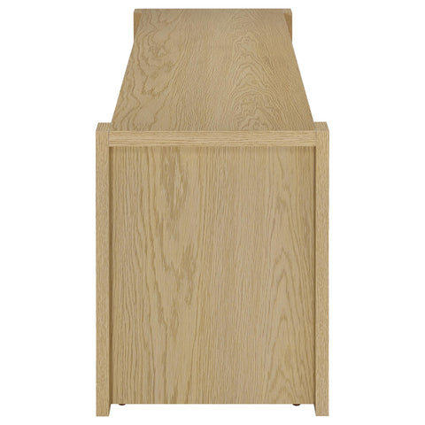 Blaire 60-inch 2-door TV Stand Media Console Light Oak