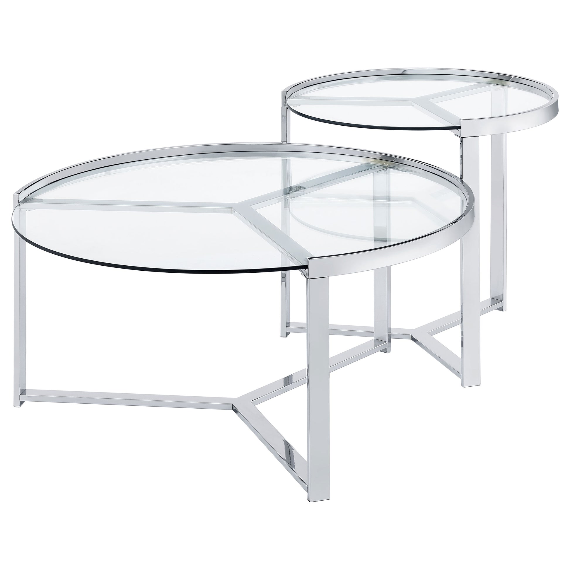 2 Pc Nesting Coffee Table