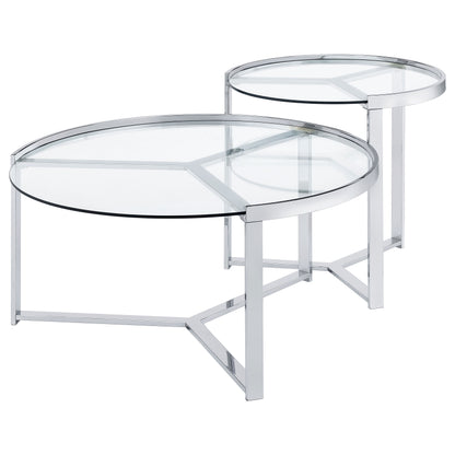 2 Pc Nesting Coffee Table