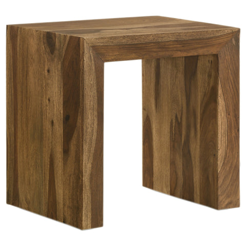 Owens Rectangular Solid Wood End Table AuburnAuburn