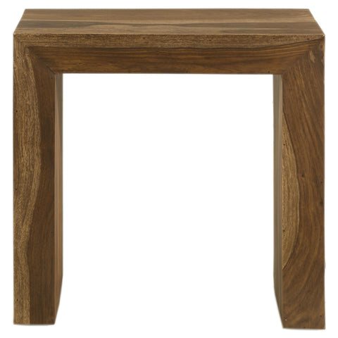 Gillian 2-piece Solid Wood Coffee and End Table Set Auburn