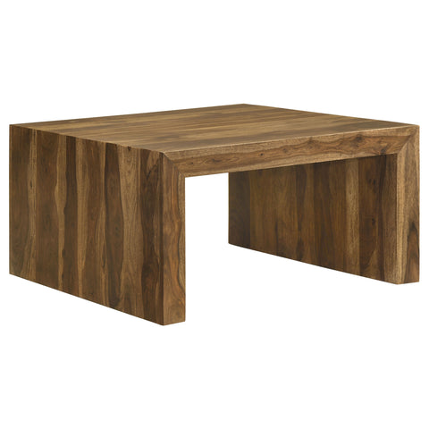 Gillian 2-piece Solid Wood Coffee and End Table Set Auburn
