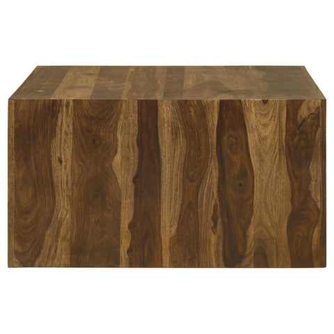 Gillian 2-piece Solid Wood Coffee and End Table Set Auburn