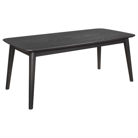 Kingston 3-piece Rectangular Coffee Table Set BlackBlack