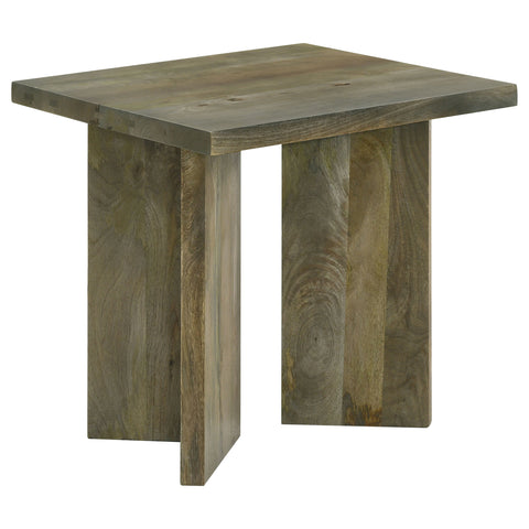 Westerly Square Solid Wood End Table Mango BrownMango Brown