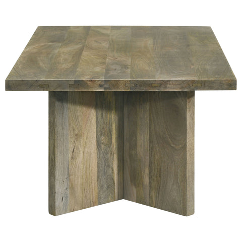 Serene 2-piece Coffee and End Table Set Mango Brown