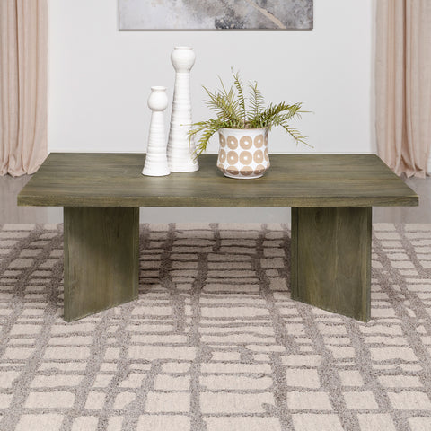 Westerly Rectangular Solid Wood Coffee Table Mango BrownMango Brown