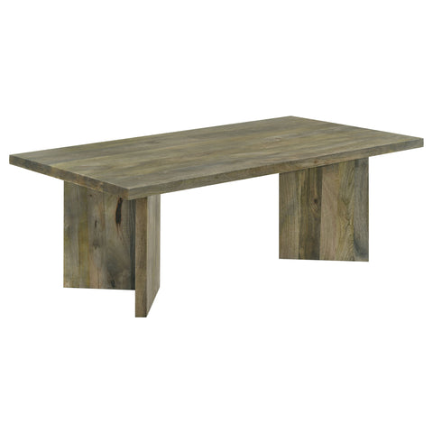 Westerly Rectangular Solid Wood Coffee Table Mango BrownMango Brown