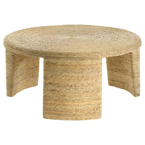 Calla 2-piece Rattan Coffee and End Table Set Natural