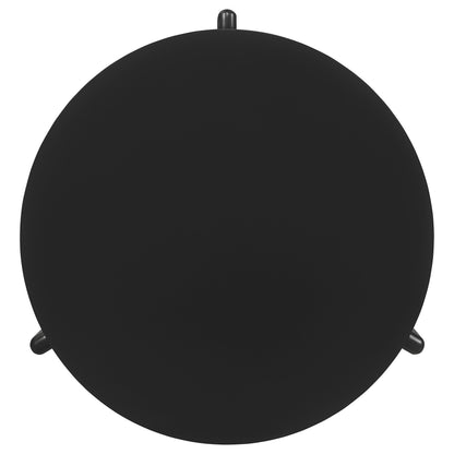 Lynette 3-piece Solid Wood Coffee and End Table Set Black