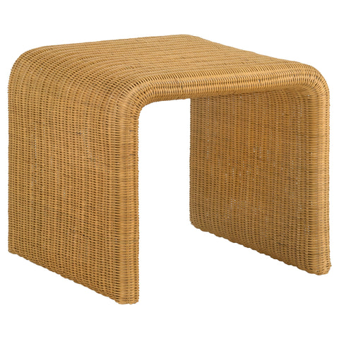 Samson Square Woven Rattan End Table NaturalNatural