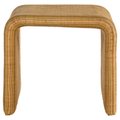Samson Square Woven Rattan End Table NaturalNatural