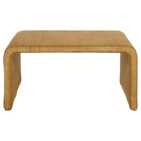 Cara 3-piece Rattan Coffee and End Table Set Natural
