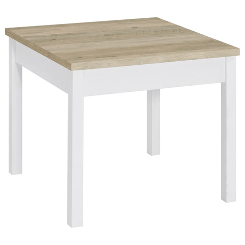 Brodie 3-piece Coffee Table Set Distressed Pine and WhiteDistressed Pine