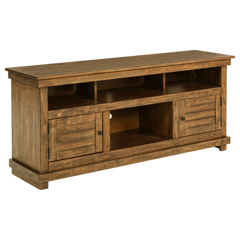 Birdie 60-inch TV Stand Media Console Distressed BrownDistressed Brown