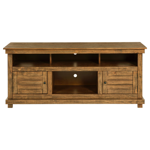 Birdie 60-inch TV Stand Media Console Distressed BrownDistressed Brown