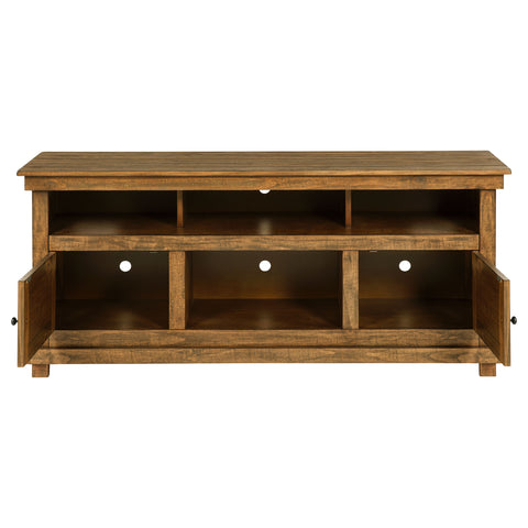 Birdie 60-inch TV Stand Media Console Distressed BrownDistressed Brown