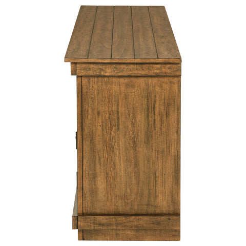 Birdie 60-inch TV Stand Media Console Distressed BrownDistressed Brown