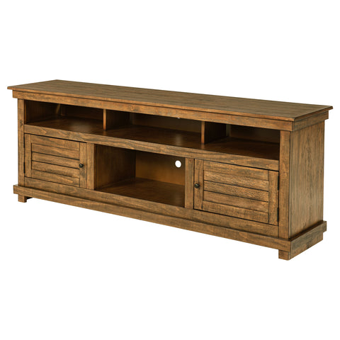 Birdie 70-inch TV Stand Media Console Distressed BrownDistressed Brown